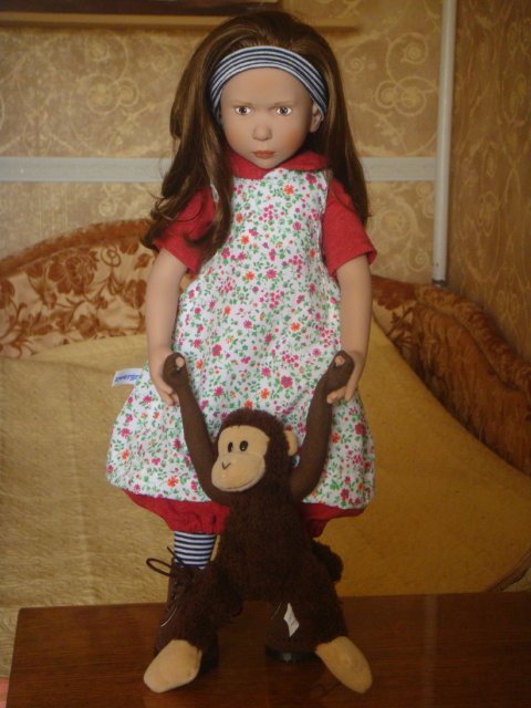 Симона. Игровая кукла от Zwergnase