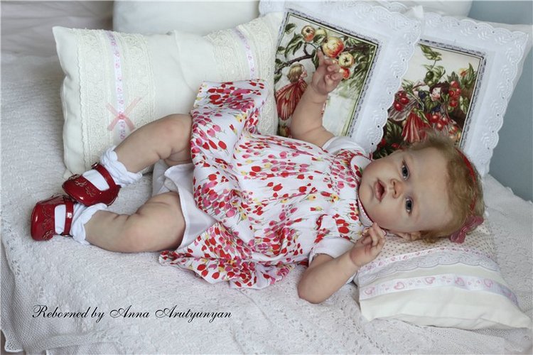 Кукла реборн Ева-Ангелина! Художник А.Арутюнян (фото 10)