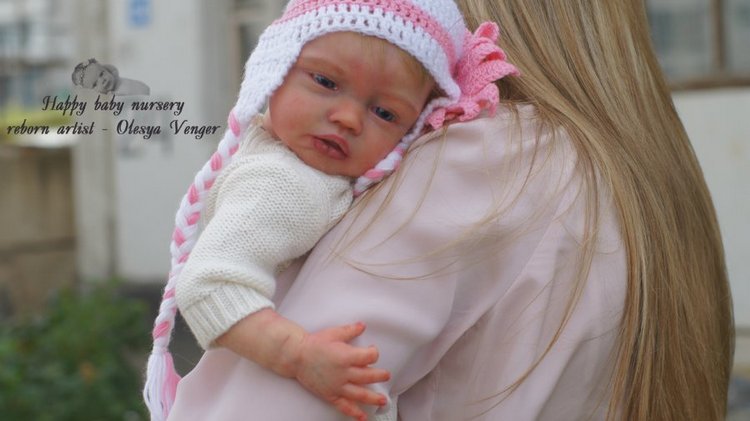 Моя маленькая Бэль. Кукла реборн Олеси Венгер