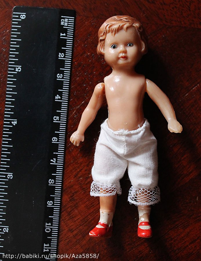 Старинная немецкая куколка (фото 6)
