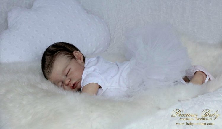 Малышка Квини. Кукла реборн Анастасии Бочковой