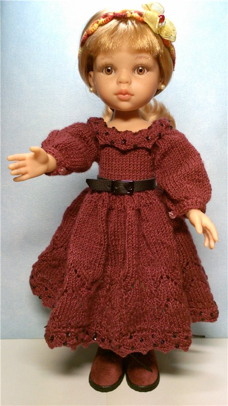 Просто платье для кукол Паола Рэйна (фото 2)