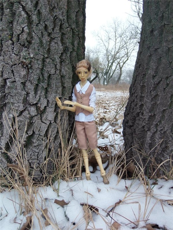 Авторская шарнирная кукла ФАВН. Куклы VDolls