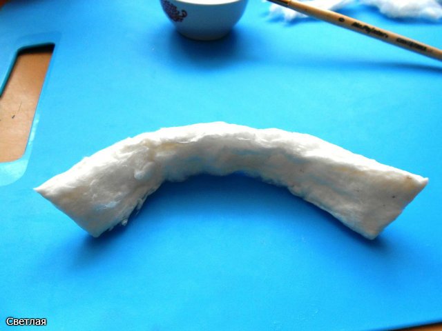 Реставрация антикварной новогодней игрушки из ваты. Снегурочка и Дед Мороз. +БОНУС, папье маше из ваты