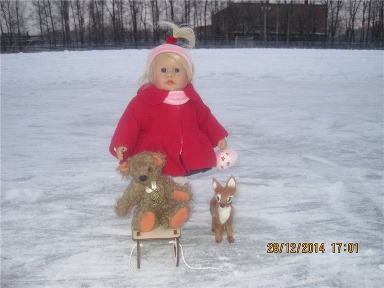 Фросенька. Коллекционная куколка Flori, Rolanda Heimer, Schildkrot