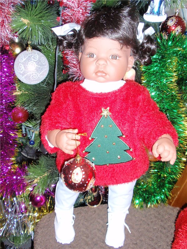 Подарок к рождеству. Коллекционная кукла Lee Middleton