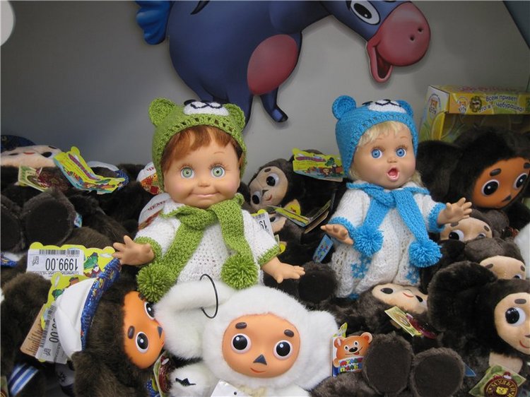 Москва. Куклы Gloob Face - Шерри, Сьюзи, Натуся и их подружка