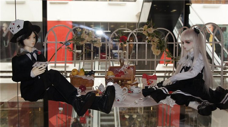 Московская выставка кукол BJD Оживающий театр