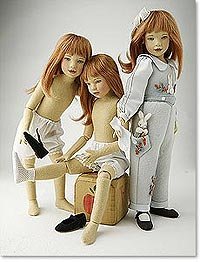 Валянные куклы из шерсти Мэгги Яконо, Maggie Iacono dolls