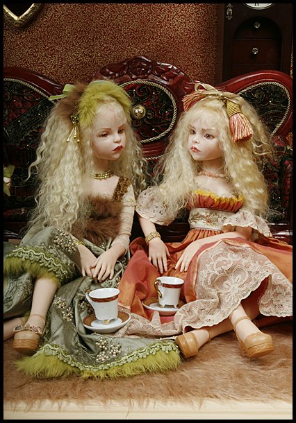 Чудо художница - Dale Zentner (dolls). Авторские куклы Дейл Зентнер