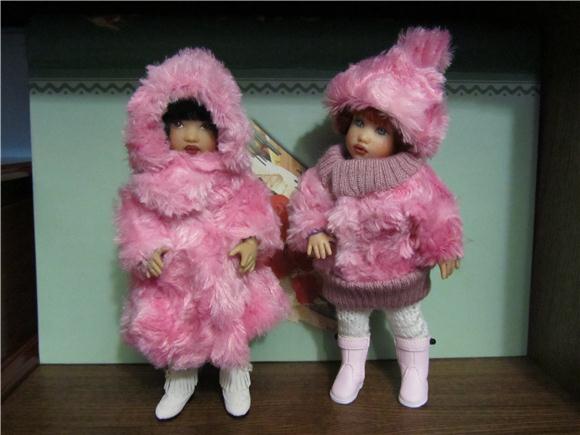 Наши новые шубки. Куколки Helen Kish