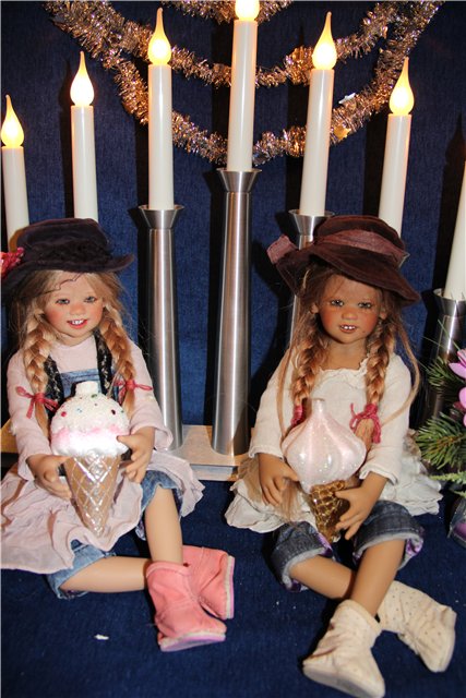 Новый год у Пуки и Лиллеморе от Annette Himstedt