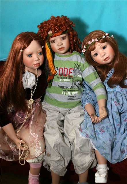 Мейси, виниловая девочка, с которой можно играть смело, и моя семейка Оранжей (фото 4)