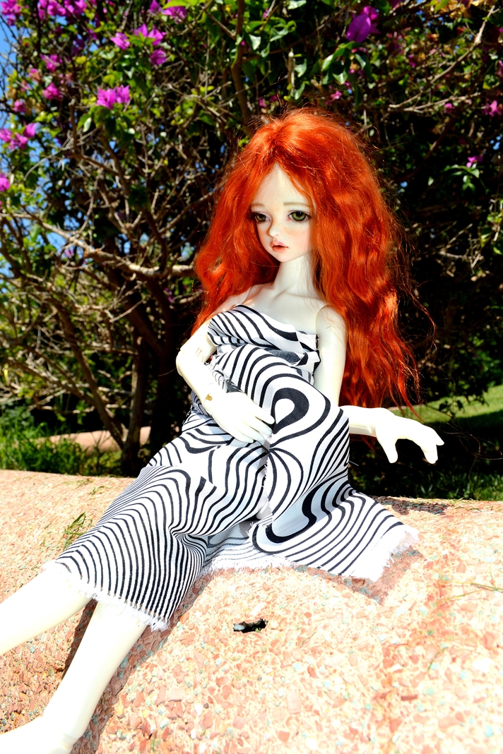 Поездка к морю нашей BJD-красавицы Dune от Soom