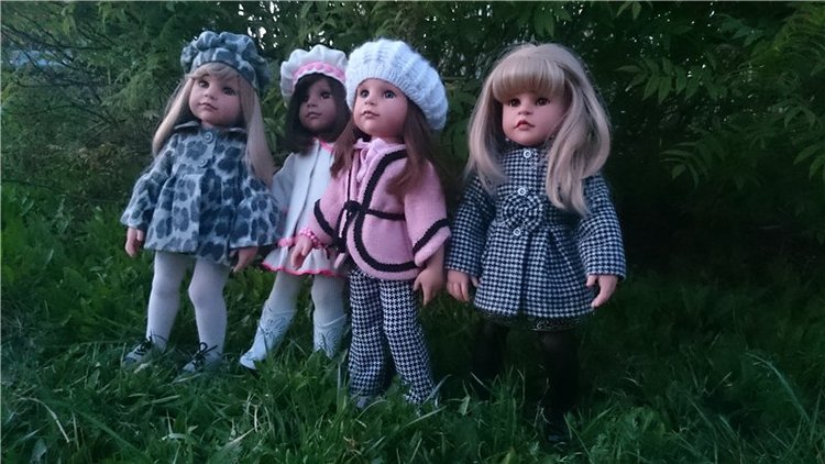 Весеннее настроение — Одежда и обувь для кукол своими руками: фото