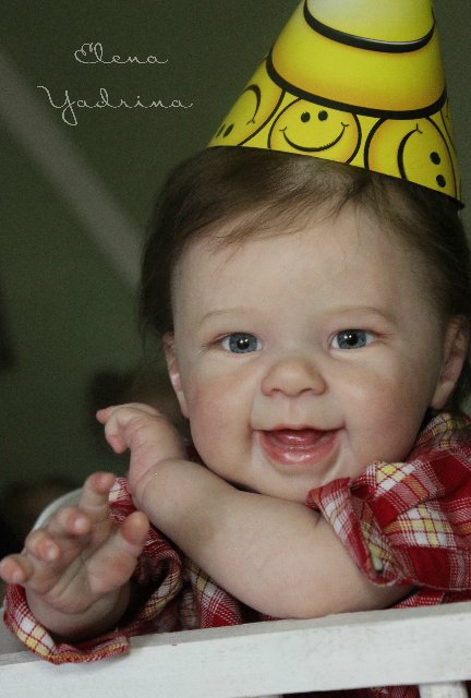 Дарю свою улыбку! Куклы реборн Елены Ядриной