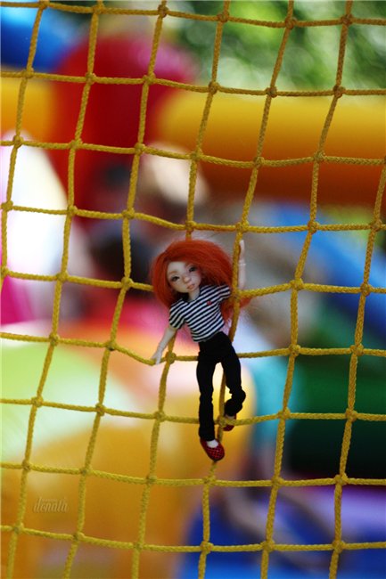 Непоседа Фиби. Авторская бжд-мышка Лидии Снуль (фото 8)