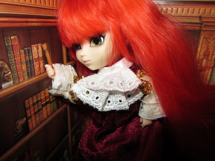 В библиотеке. Кукла Пуллип (фото 6)