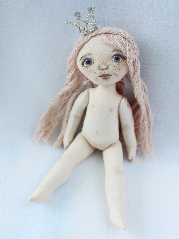 Моя Принцесса. Текстильная кукла (фото 5)