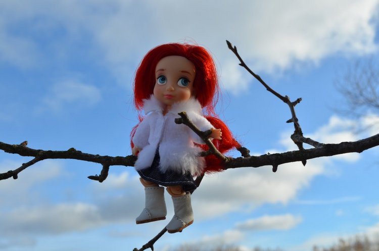 Мини дисней аниматорс - Ариэль на прогулке (фото 5)