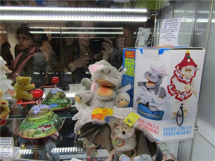 Музей Истории Игрушки. Выставка в "Гостином дворе" 16-18 декабря 2016. Винтаж и антиквариат. Фотообзор