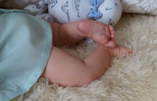 Лизонька. Маленькая шалунья. Кукла реборн Наталии Коноваловой