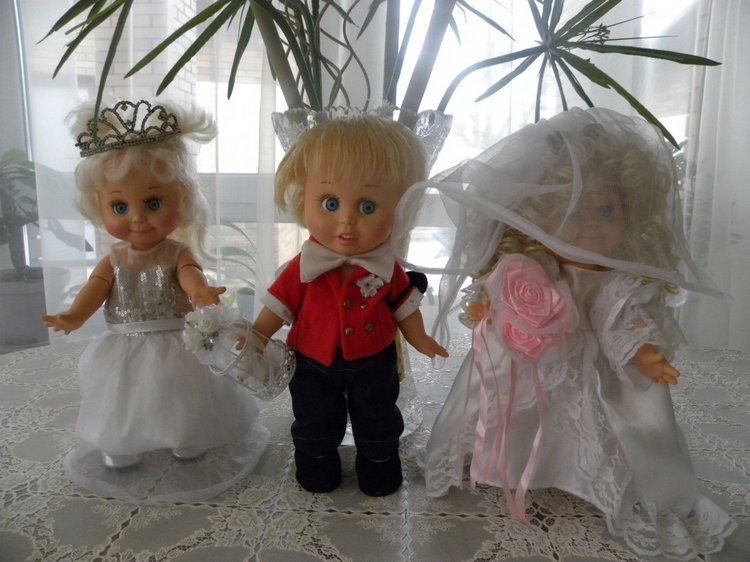 Ах, эта Свадьба, свадьба — Куклы Galoob Baby Face (Фейсинки): винтаж 90
