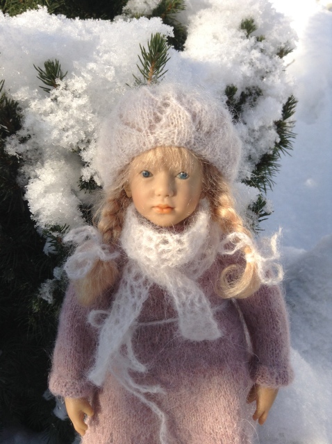 Зимняя фотосессия Сири. Siri mini club A. Himstedt (фото 4)