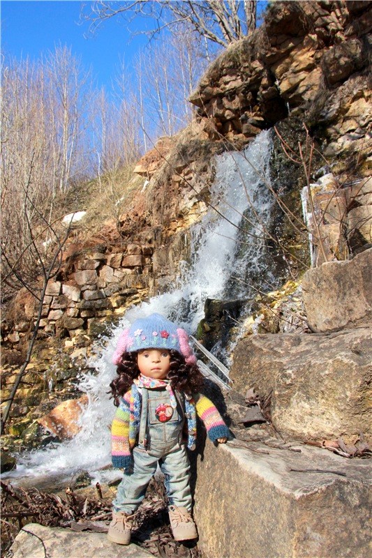 Приключения Адель на водопаде, продолжение. Джульетта от Sylvia Natterer (фото 8)