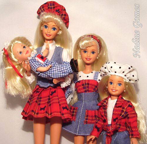 Эволюция куклы Барби и ее сестер