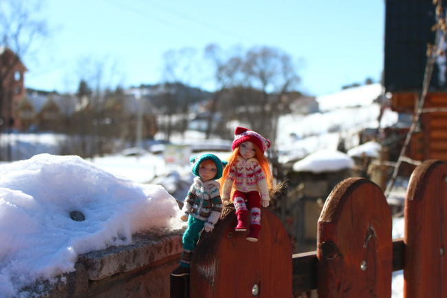 Как Фиби и Остин зиму зимовали. Часть 1: Буковель, Масленица