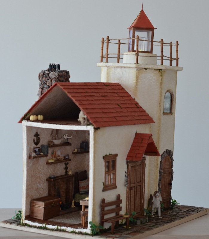 Дом у маяка — Румбоксы и кукольные интерьеры: фото