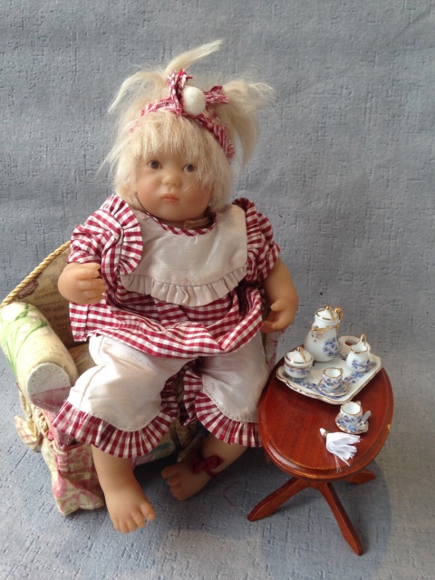 Забавные клубные коллекционные куколки от A. Himstedt - Мирте, Кати, Лизхен (фото 7)