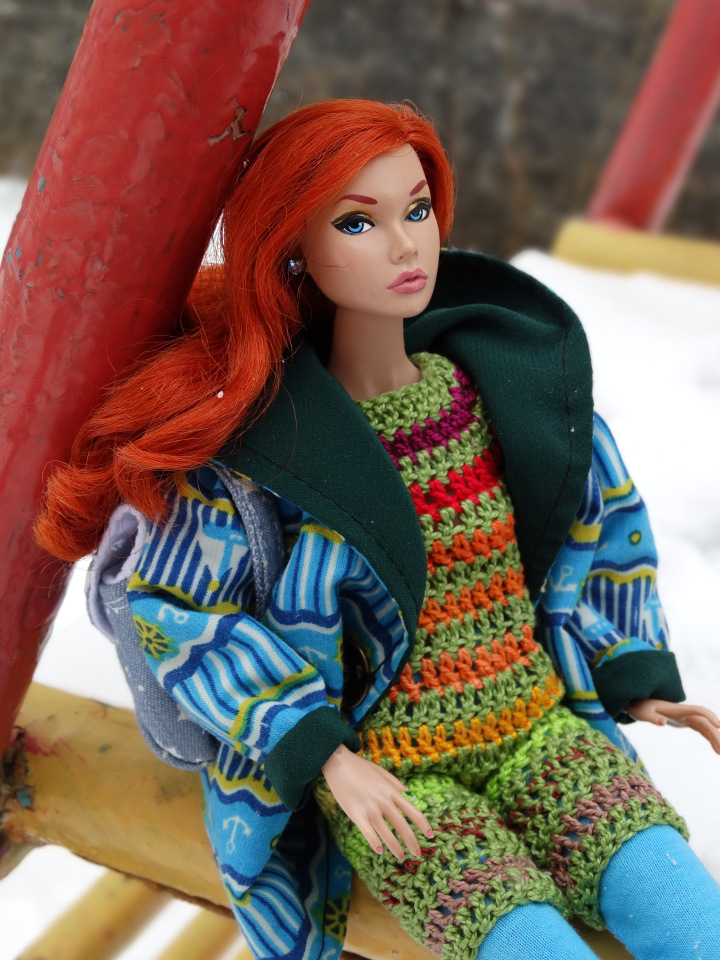 Поппи на зимней прогулке. Fashion Royalty