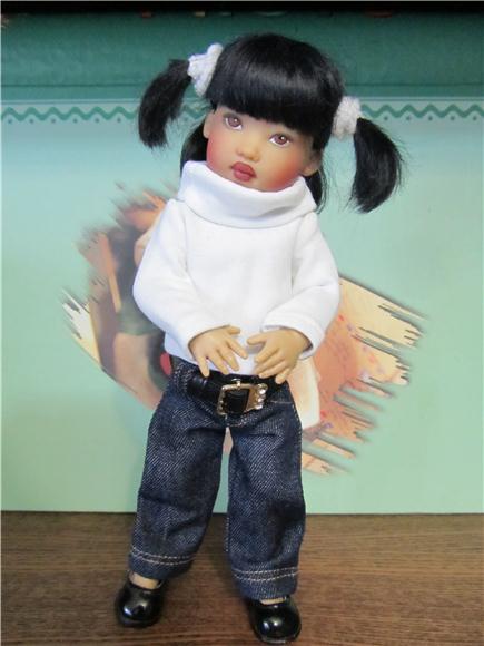 Осенняя прогулка. Куколка Helen Kish Zsu Zse (фото 6)