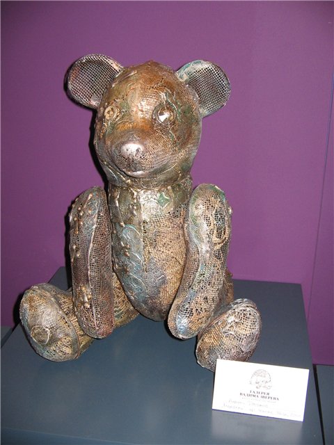 Медведи и их друзья на выставке "Искусство куклы" 2011