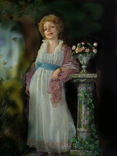 Куклы сошедшие с полотен. Шедевры живописи в авторской кукле