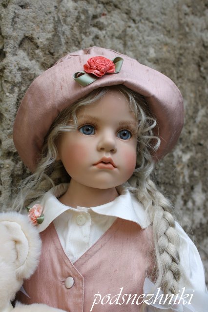 Летние девочки - редкие белокурые красавицы от Хильдегард Гюнцель для Walterhäuser Puppenmanufaktur (фото 5)