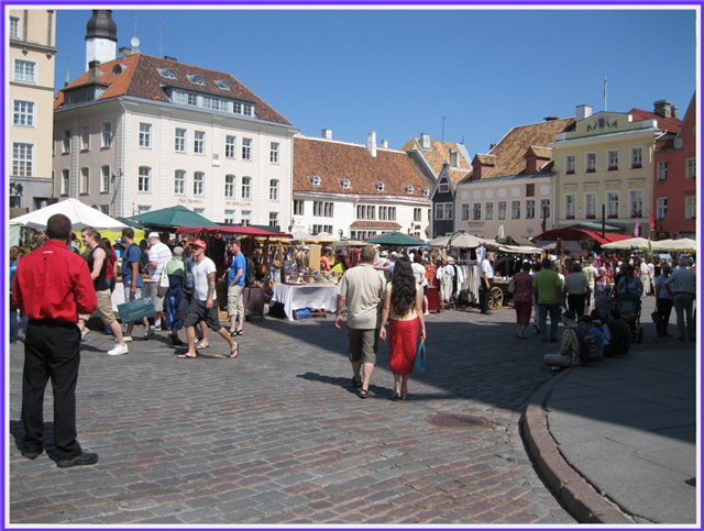 Средневековый Таллинн-город живой истории