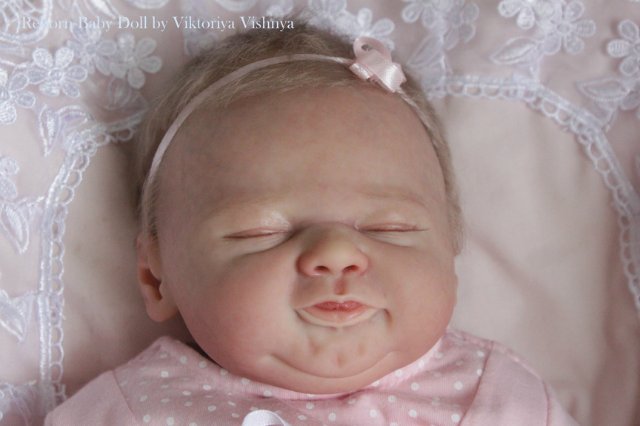 Крохотулька Angeli от Elisa Marx. Куколка реборн Виктории Вишни (фото 9)