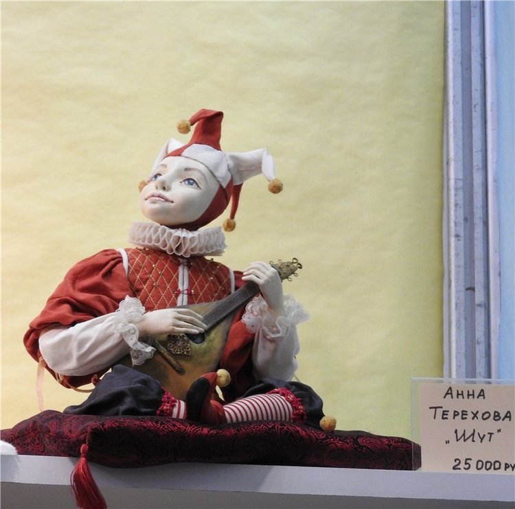 Экскурсия в страну чудес… Авторская кукла. Москва, Тишинка 2016