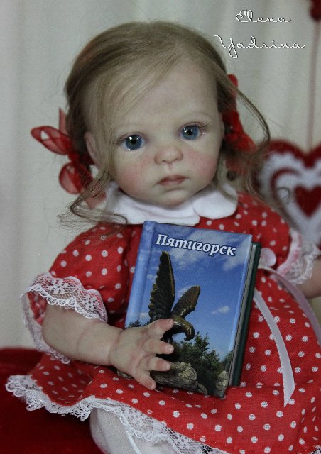 Крошка на ладошке. Куклы реборн Елены Ядриной