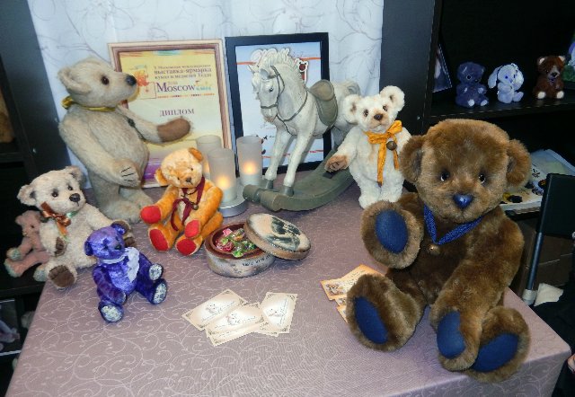 Х Московская международная выставка. МишкаГрад 2016. Вторая часть фотографий