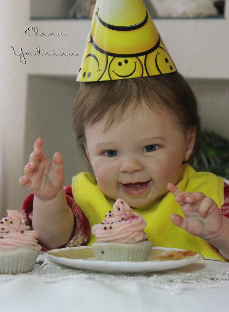 Дарю свою улыбку! Куклы реборн Елены Ядриной