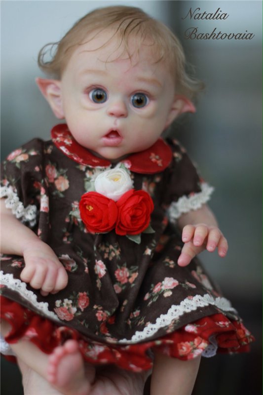Мой любимый эльфийский ребенок! Кукла реборн Натальи Баштовой