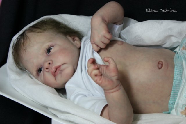 Когда солнышко хмурится... Куклы реборн Елены Ядриной (фото 9)