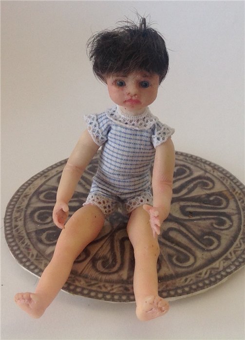 Авторская кукла Танечка — Лепка авторских кукол: полимерная глина (фото 3)