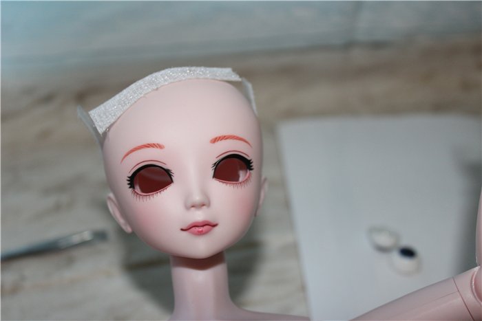 Кукла Алиса, или как поменять глазки "Звезде подиума" новых молдов (фото 6)