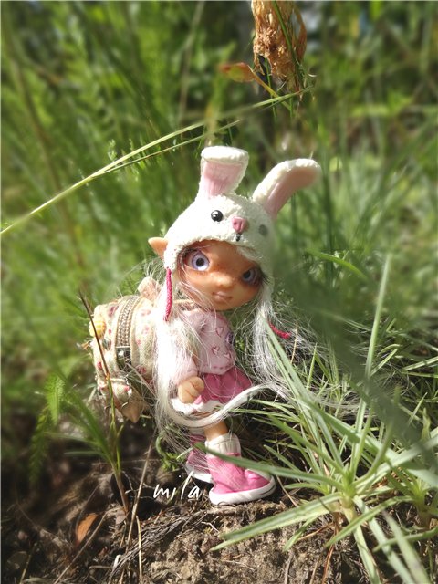 Авторские куколки из полимерной глины от Милы