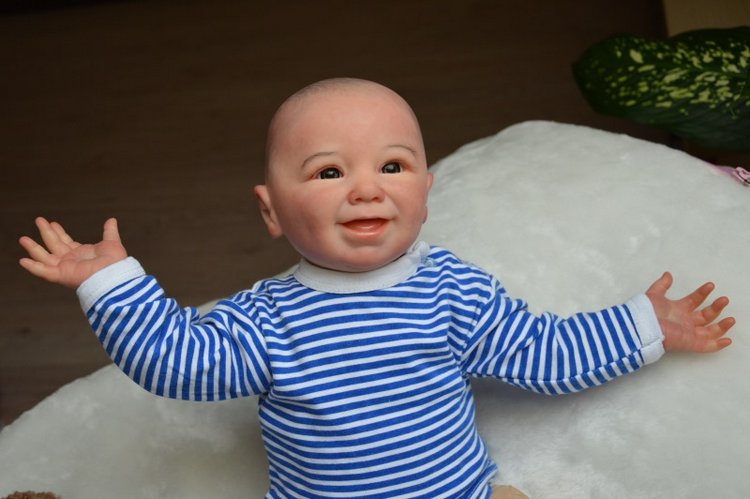 Малыш "Пойдем гулять!" — Куклы Реборн (Reborn): работы мастеров